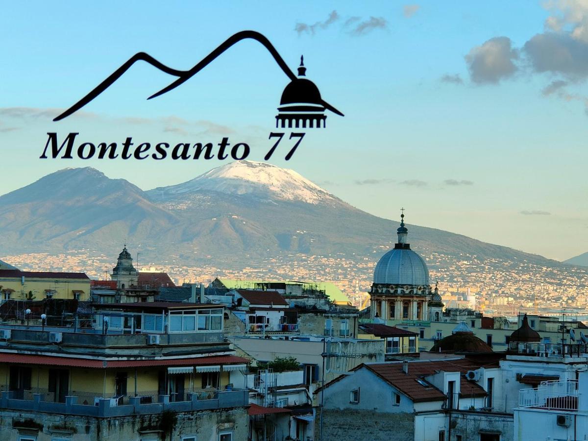 Apartament Montesanto 77 Casa Panoramica Al Centro Storico Neapol Zewnętrze zdjęcie